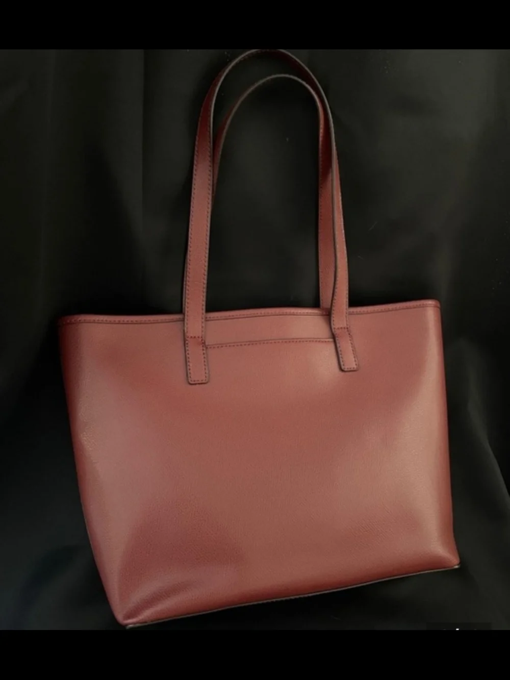 NWOT Michael Kors Burgundy Tote Bag with Gold Hardware